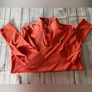 Under Armour HeatGear Quarter Zip Medium Long Sleeve Pullover